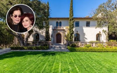 Sharon Osbourne puso a la venta la mansión de L.A.